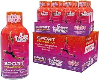 Sport Shots, Citrus Boost Flavor, with Citrapeak, 24 Count (1.93 fl oz)