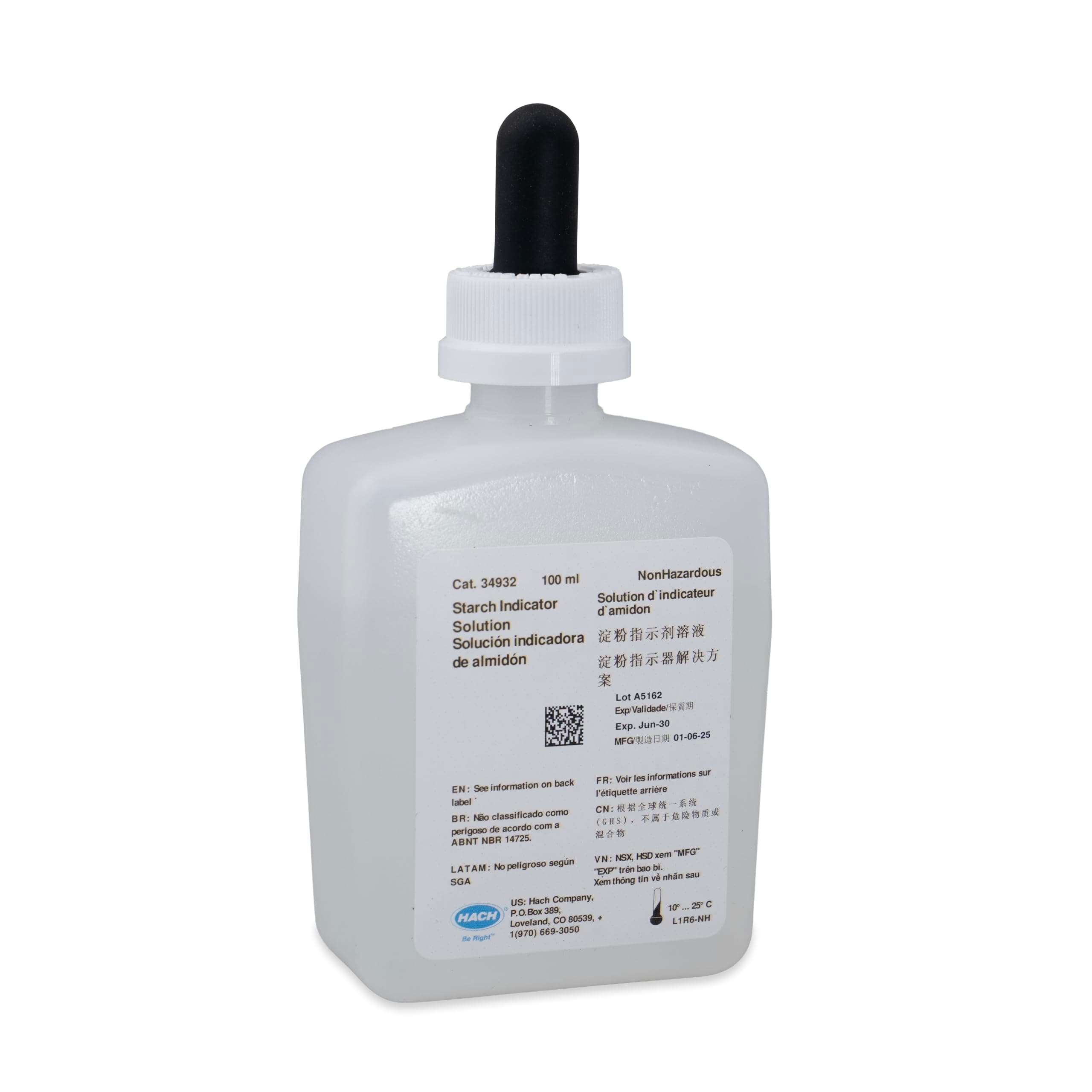 Starch Indicator Solution, 100 mL MDB, 34932