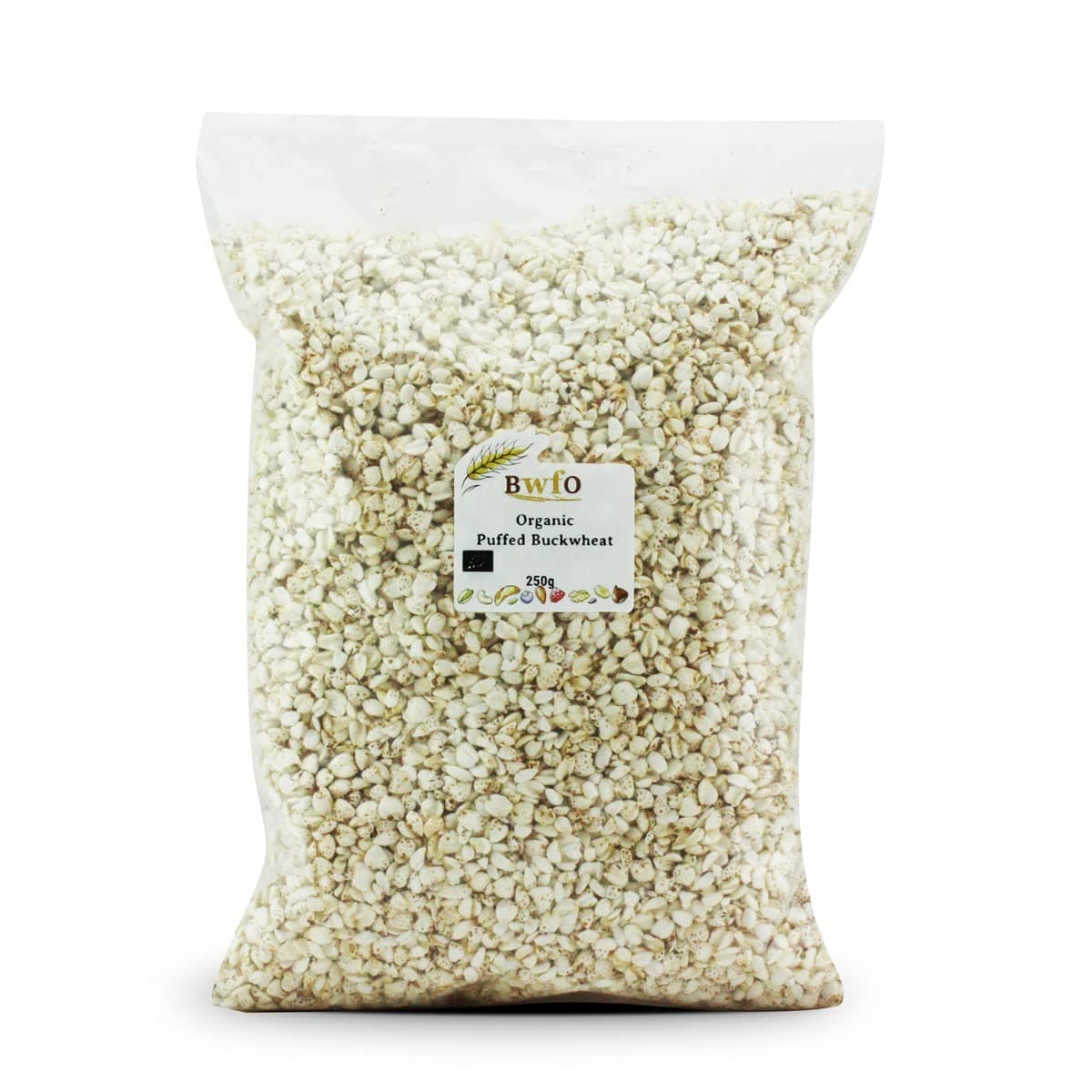 Organic Puffed Buckwheat 250g