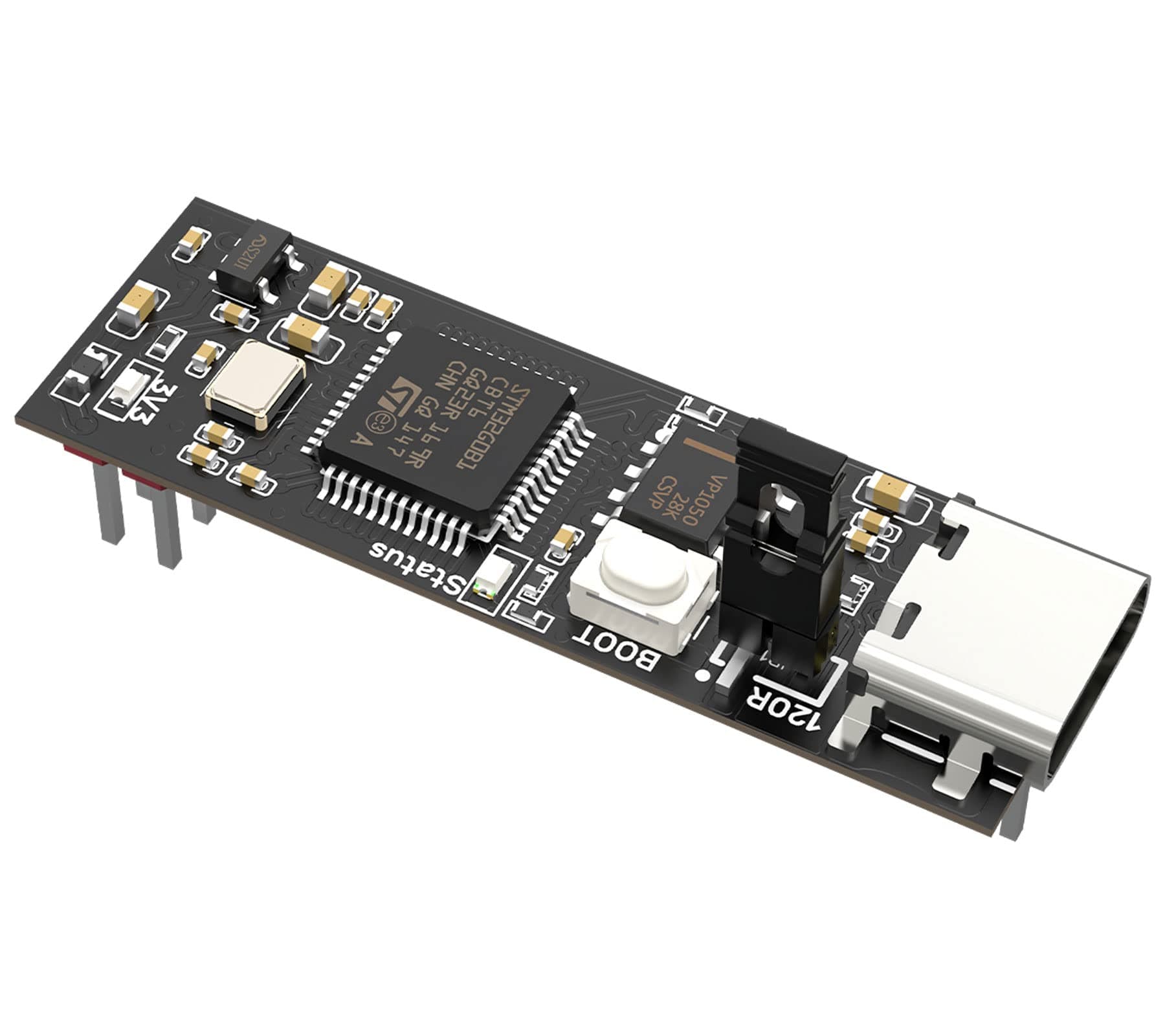 BIGTREETECH CAN Adapter V1.0 Expansion Module Board for BTT Pi Support CAN Bus (U2C Module)
