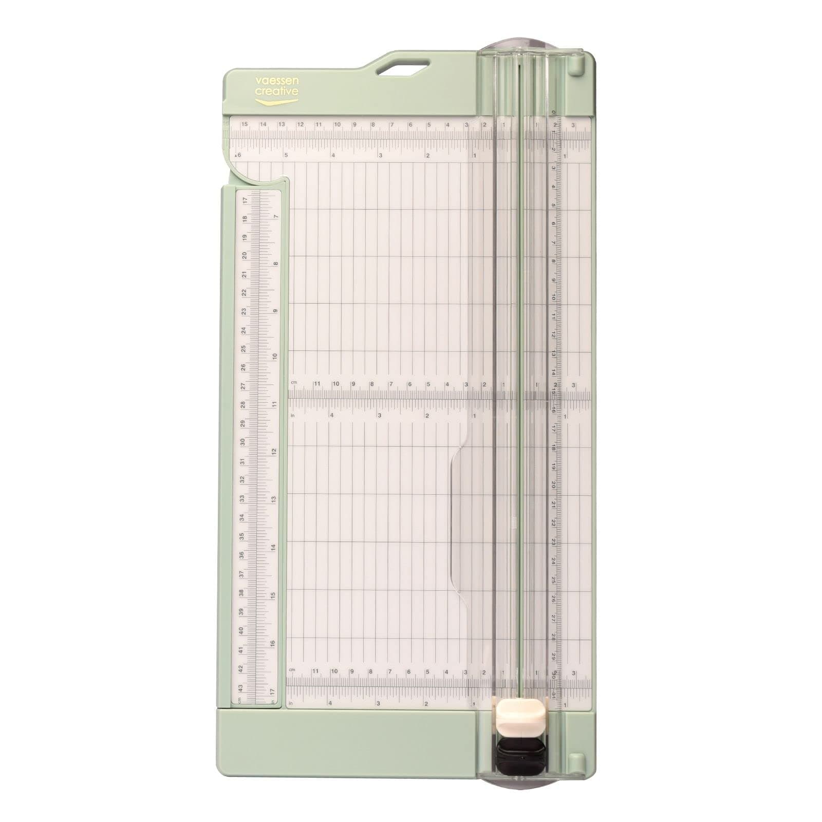 Trimmer and Scoring Board 6" for Scrapbooking, Cardmaking and Other Paper Crafts, Mint Green, 15,2 x 30,5 cm