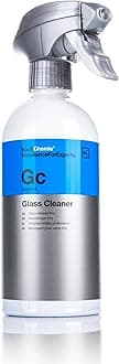 Koch Chemie - Glass Cleaner - Effortlessly Removes Stubborn Dirt, Oil, Grease, Insects, and Residues; Ready-To-Use Streak-Free Formula; Gloss and Smoothness Additive; Fresh Fragrance (500 milliliters)