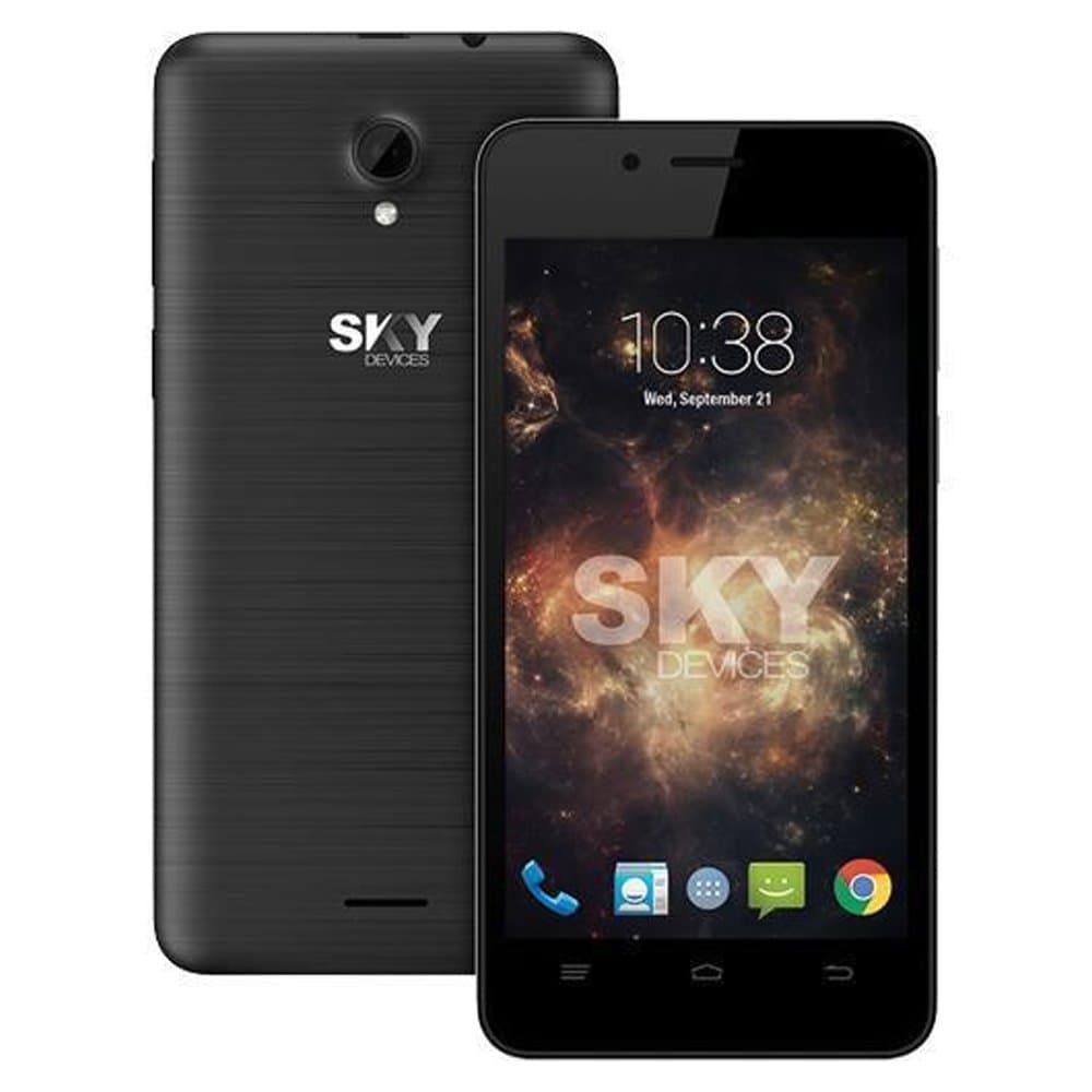 Sky Devices Platinum 4.5 GSM Unlocked 8 GB Android Smartphone - Dark Gray/Black
