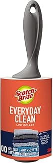 Everyday Clean Lint Roller - 100 Sheets Total, Pet Hair Removal for Clothes, Furniture and More