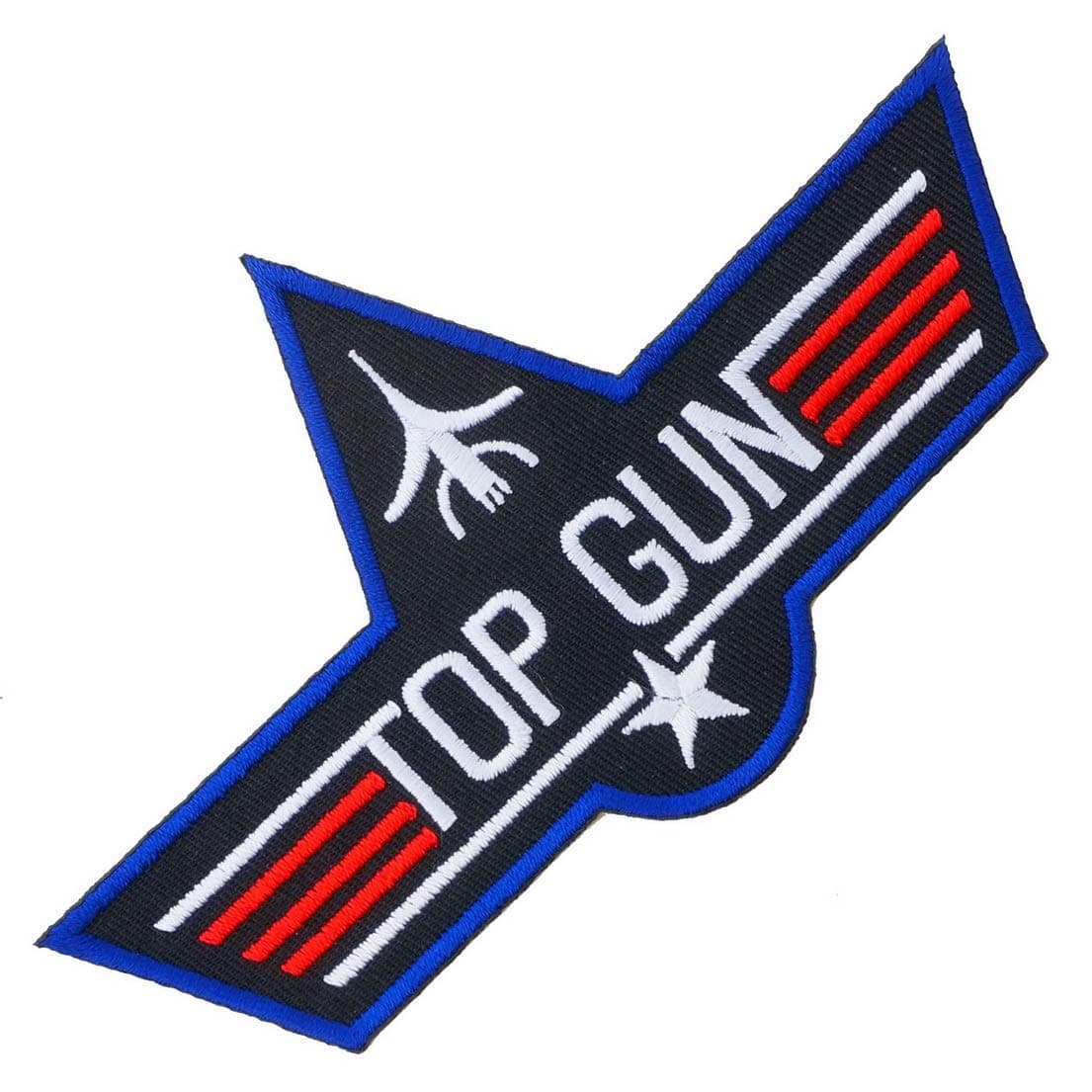Top Gun Iron On Embroidered Patch Logo Sew Jacket Uniform