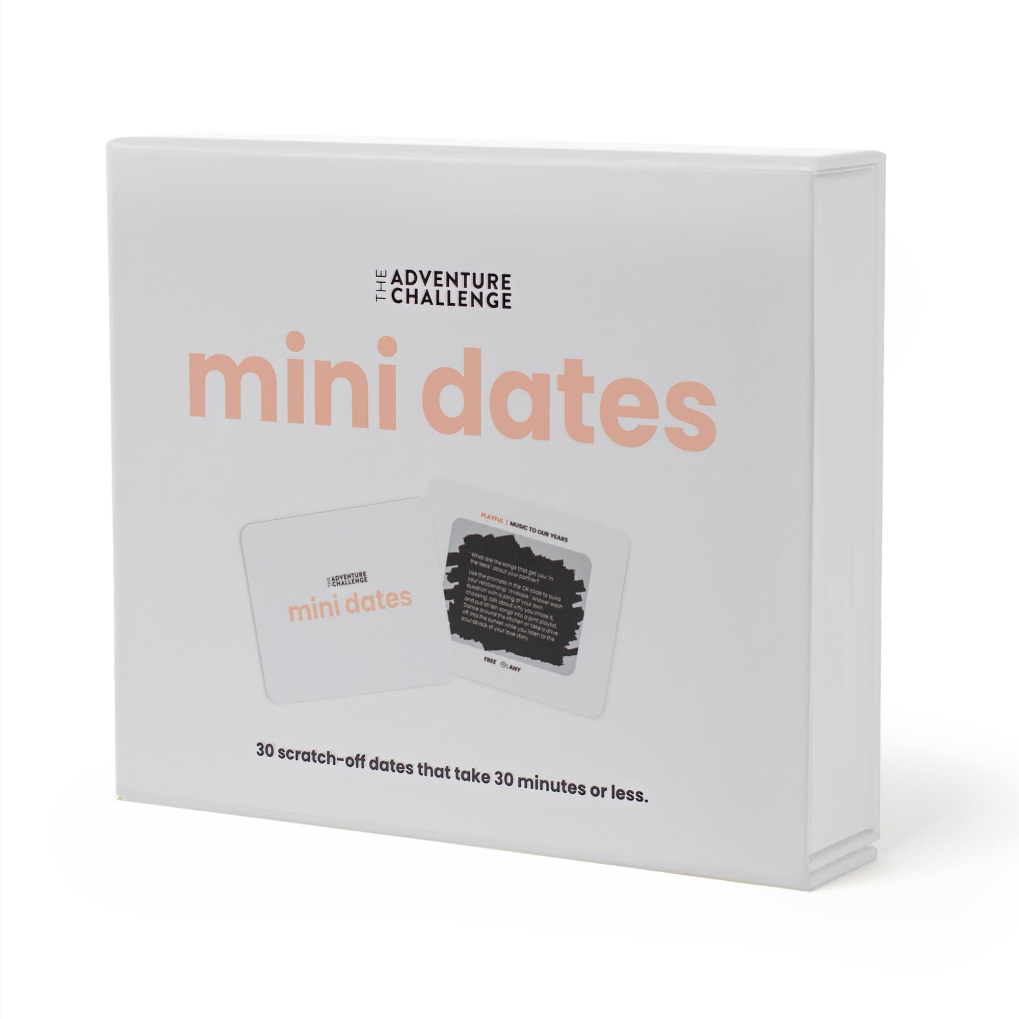 Mini Dates – Date Night Ideas for Busy Couples | 30 Meaningful Dates Under 30min | The Original Scratch-Off Date Night Game | Couples Gift