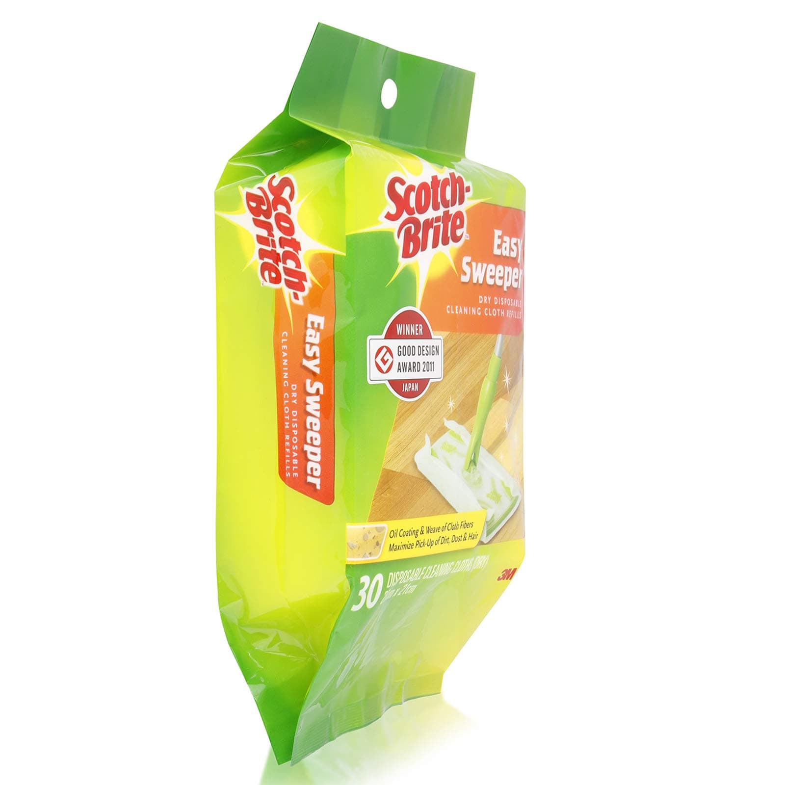 Scotch-Brite Easy Sweeper Paper Wiper Dry Refill,30 Sheets