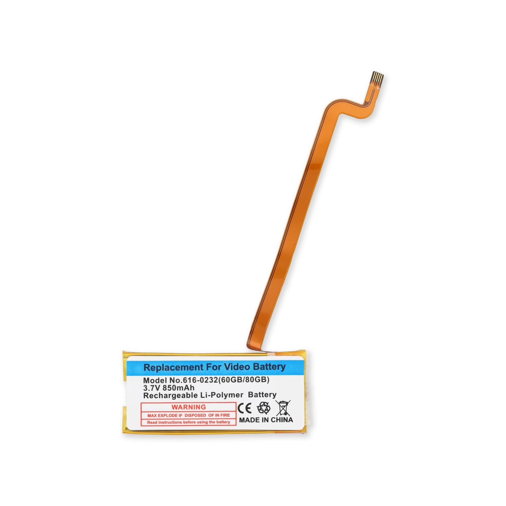 iFixit Battery Compatible with iPod Video 60/80 GB