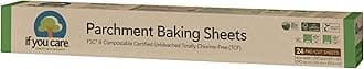 If You Care Unbleached Baking Paper In Sheets - 24 Count Boxes Pack Of 12