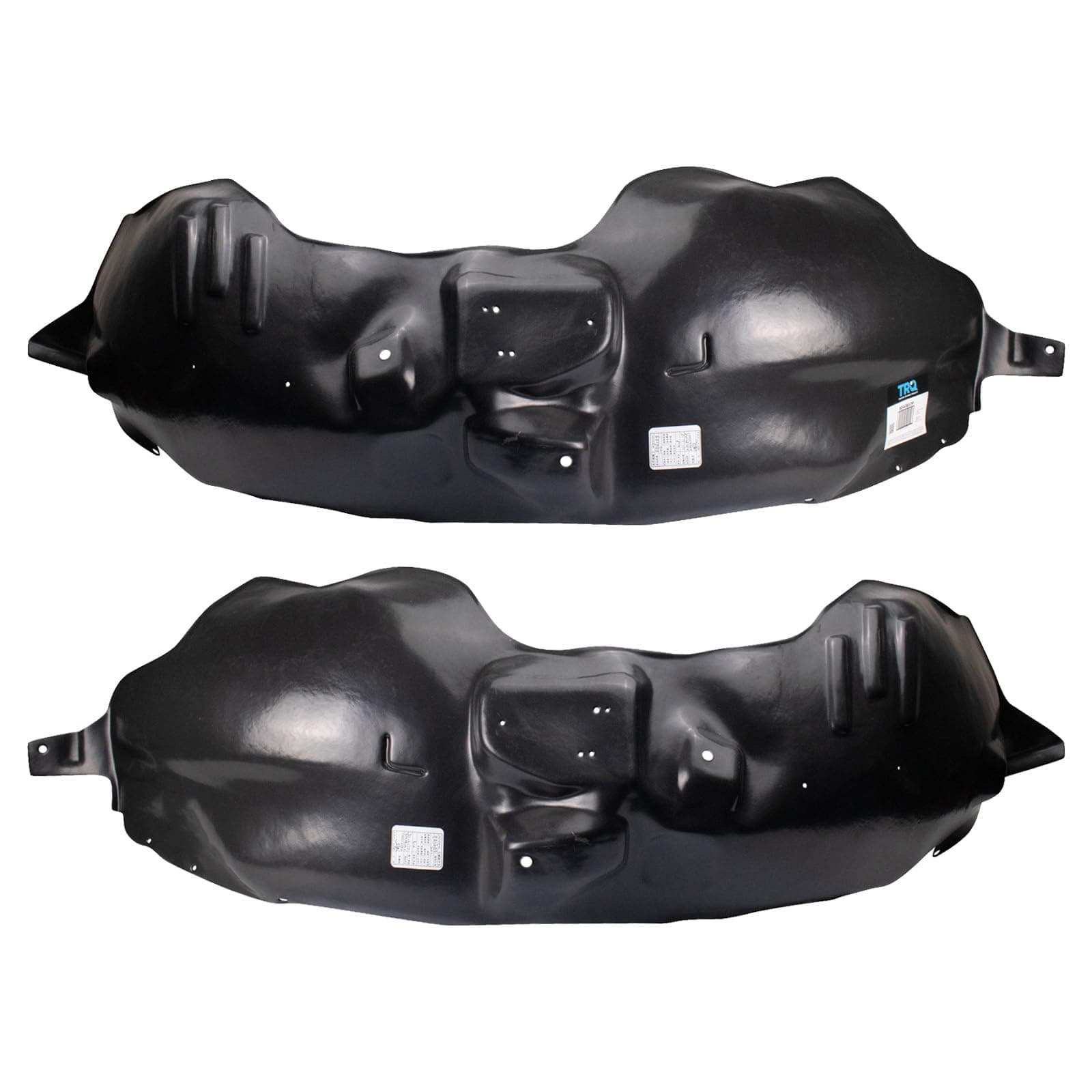 TRQ Front Inner Fender Liner Set Compatible with 2007-2014 Ford Expedition Lincoln Navigator FO1248129 FO1249129