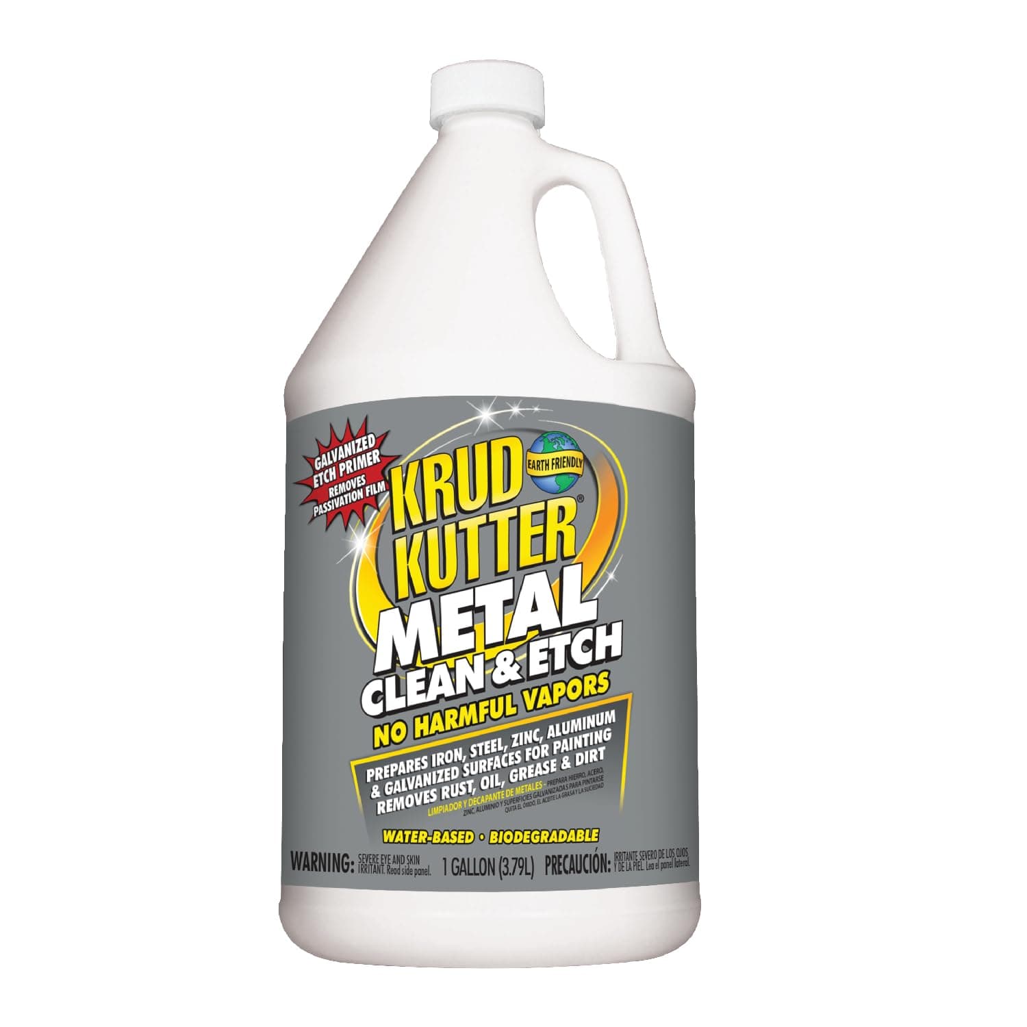 Krud Kutter Me01 Red Metal Clean And Etch With Bland Odor, 1 Gallon