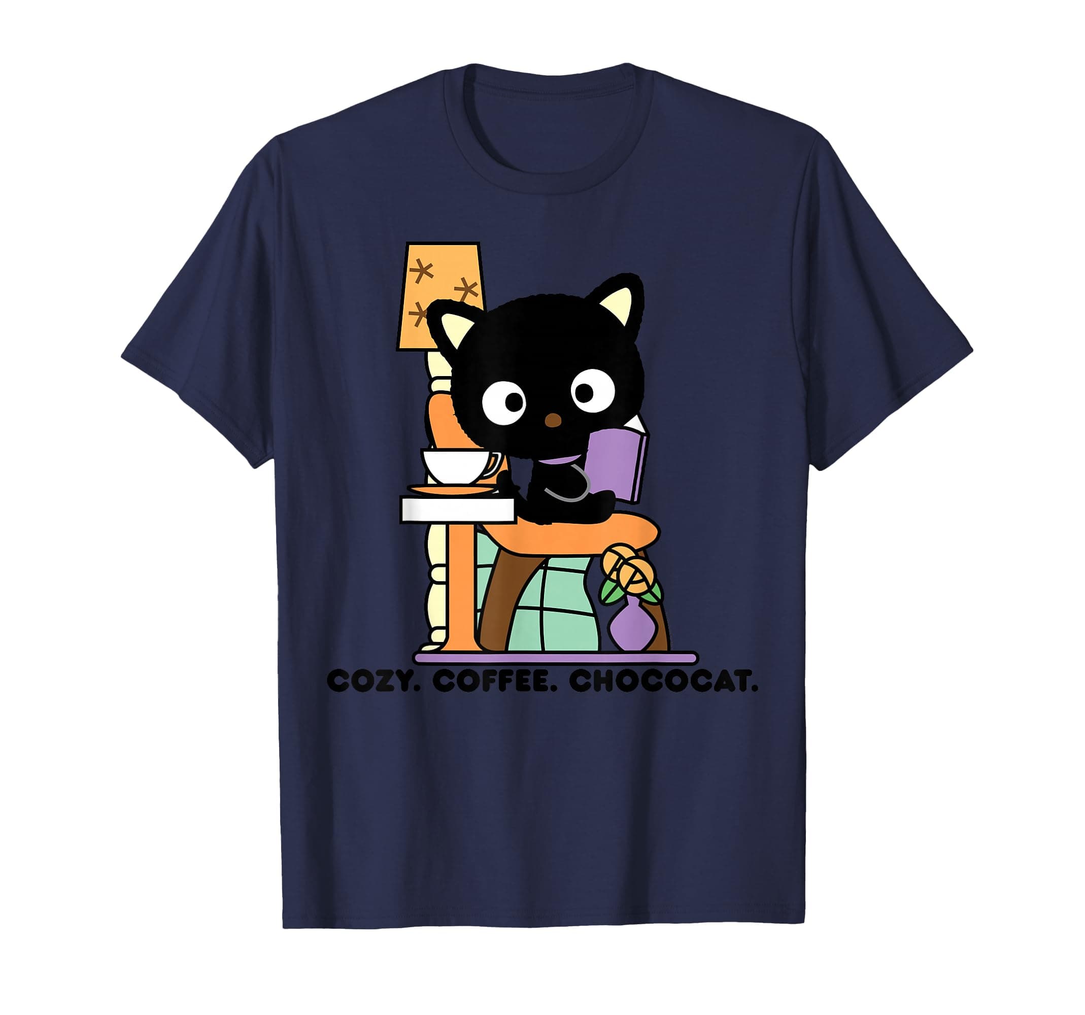 Chococat Cozy Coffee Cafe T-Shirt