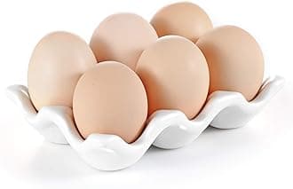 Cup Egg Tray Holder (White)