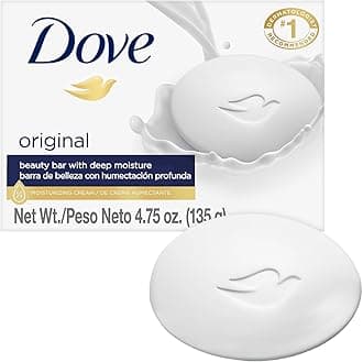Dove White Moisturizing Cream Beauty Bar, 3.5 Ounce