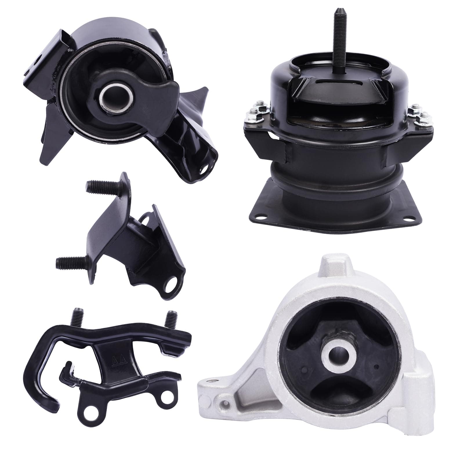 - Set of 5 Engine Motor Mount Compatible with 2001-2005 Pilot 3.5L V6 Replacement for A4519HY A6582 A6579 A4551 A4523