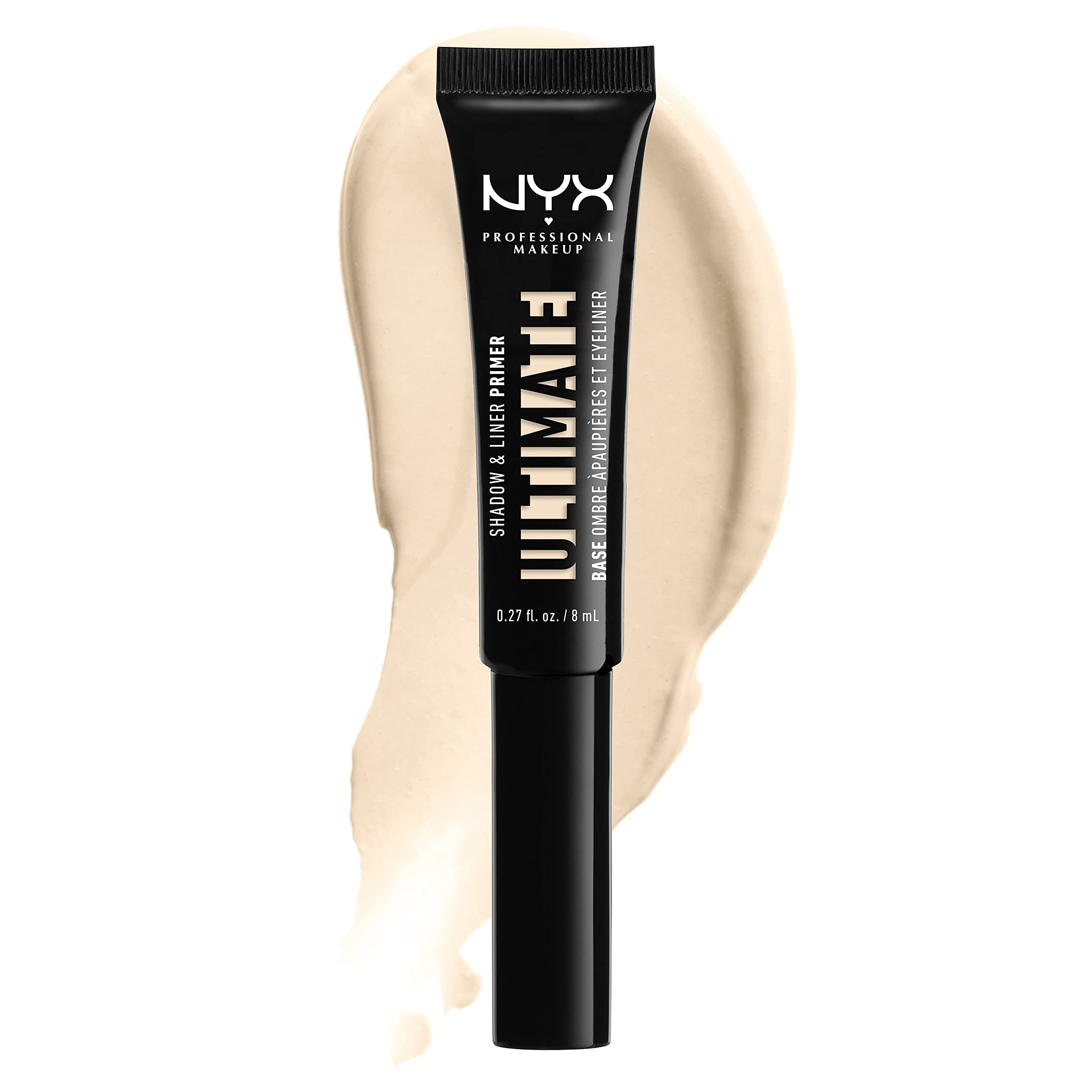 NYX Professional Makeup Ultimate Shadow and Liner Primer, Vitamin E Infused, Vegan, Light