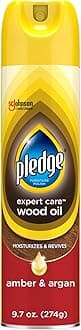 Pledge Wood Oil Spray, Expert Care, 9.7 oz