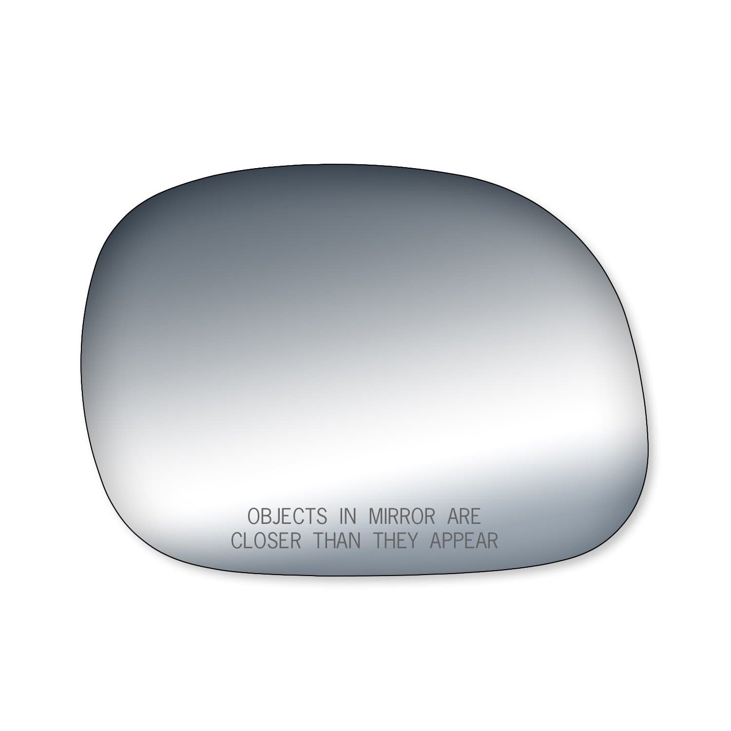 Fit System 90034 Ford Passenger Side Replacement Mirror Glass