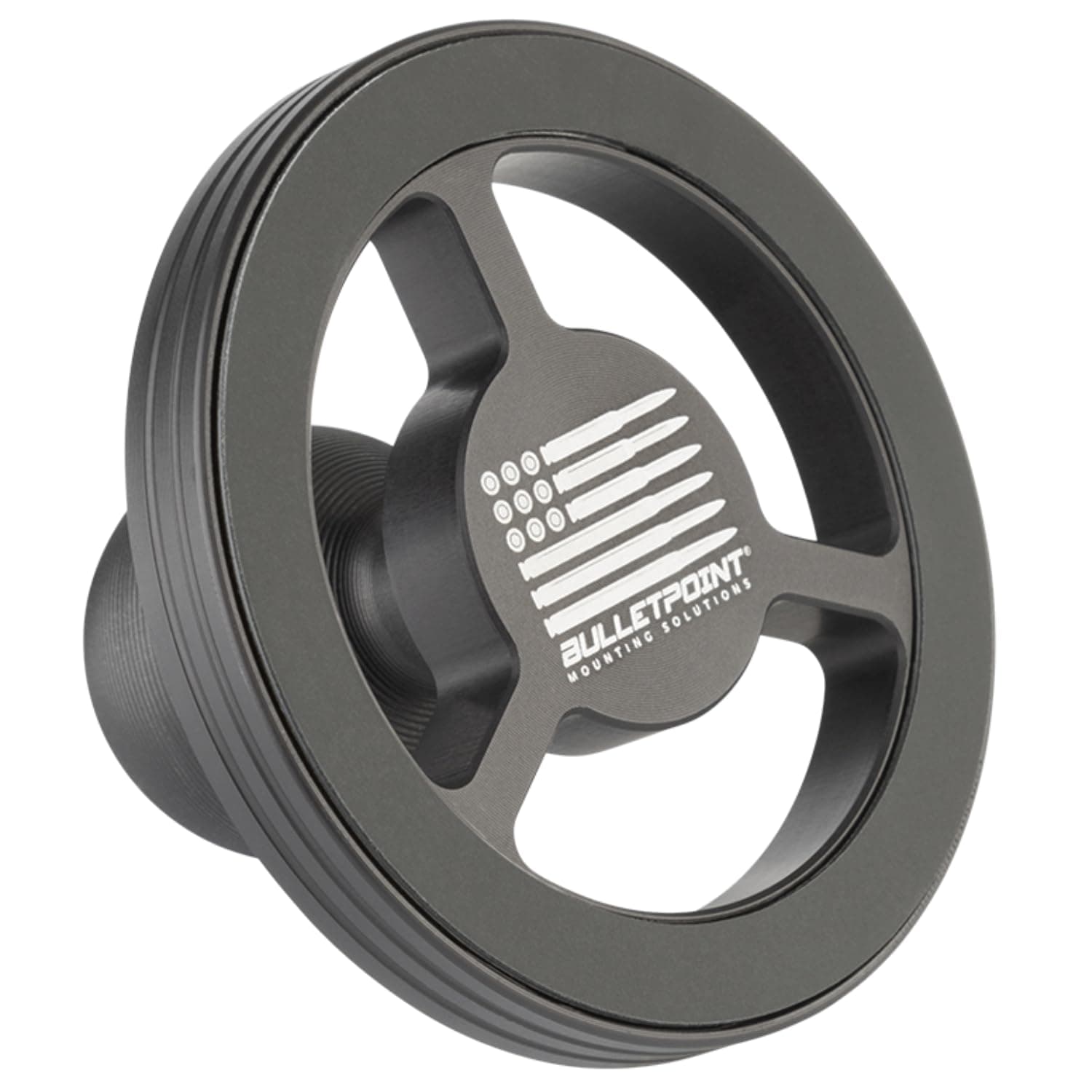 Bulletpoint Mounting Solutions Dash Mount Magnetic Cell Phone Holder Compatible with MagSafe iPhone Smartphones - 1 inch Ball Mount Attachment (25.4mm)