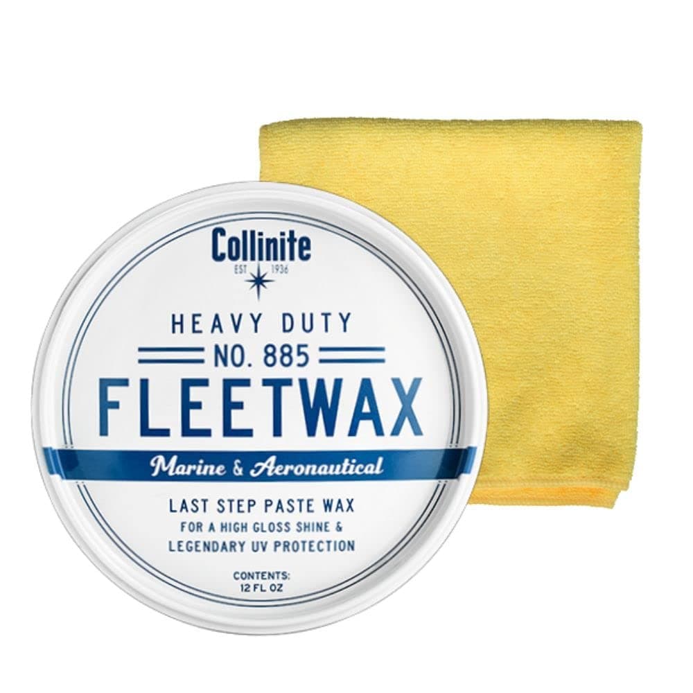 - Collinite 885 Heavy Duty Fleetwax Paste and Towel Combo