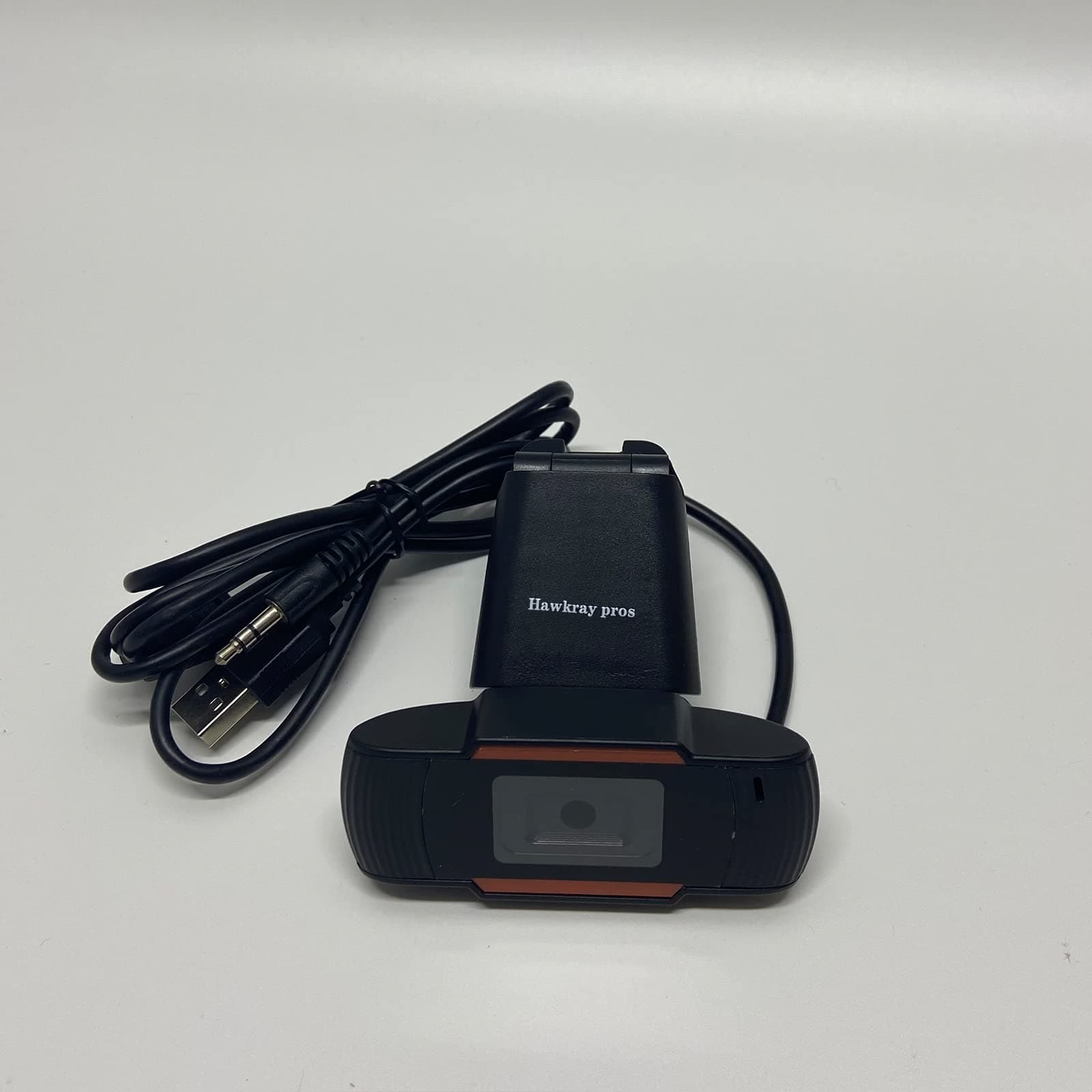 Hawkray pros Webcams,Computer Camera with Microphone,Web Camera with Wide Angle for Conferencing/Online Teaching/Meeting.