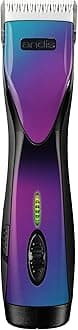 Pulse ZR II - Purple Galaxy Limited Edition 5-Speed ​​Detachable Blade Clipper, Cordless Pet/Dog Grooming, Detachable Lithium-Ion Battery, 79205, Multicolor