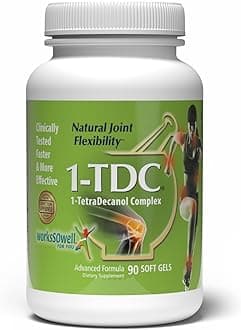 1Tdc Joint & Muscle Health 90 Soft Gels Formulated To Provide Complete Body Relief Enhanced With 1Tetradecanol Complex To Promote Natural Joint Flexibility Safe & Effective