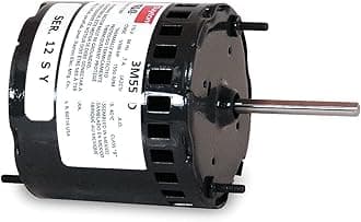 Electric Motor Model 3M558, Degrees_Fahrenheit, to Volts, Amps, (