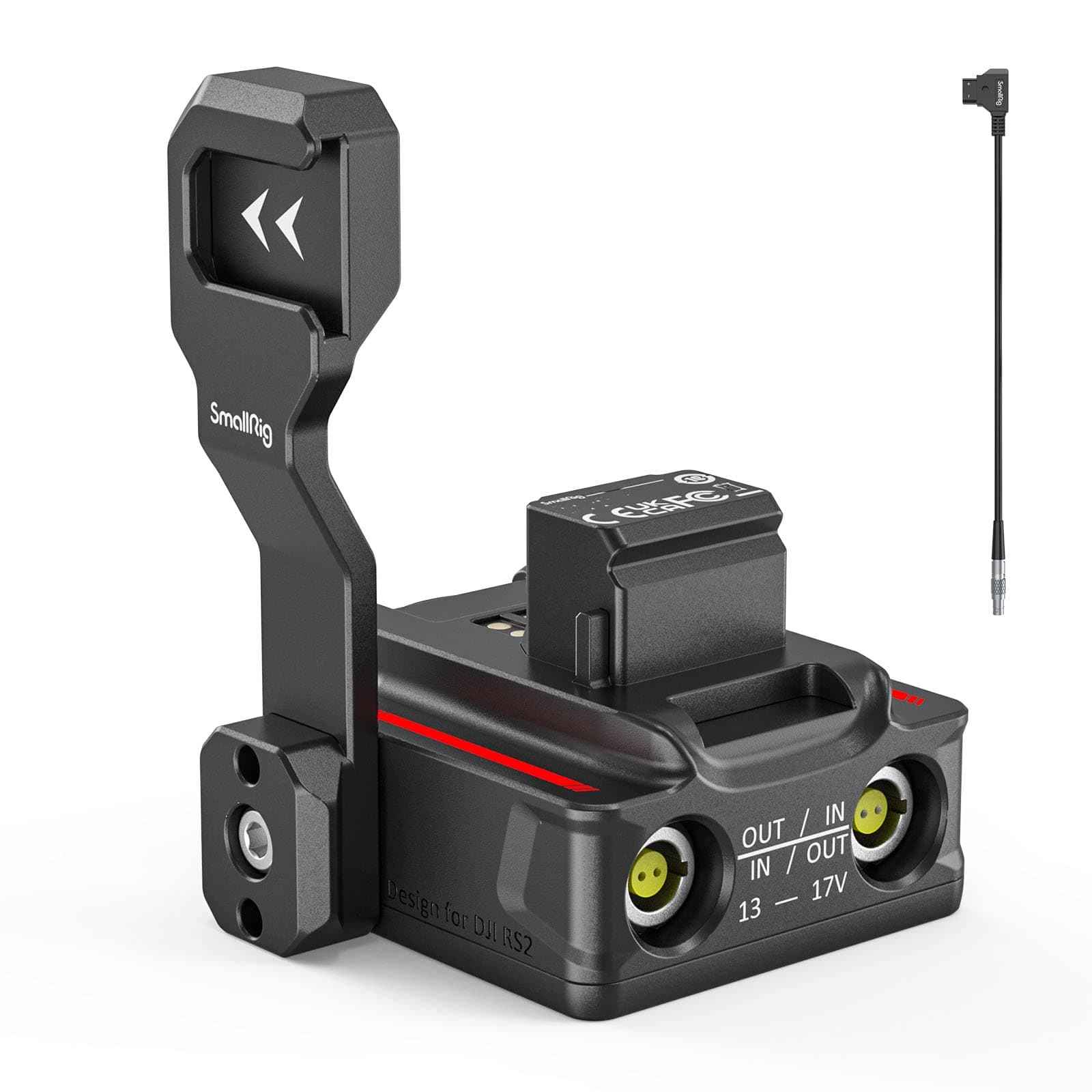 Power Supply Base Plate for DJI RS 2 / RS 3 Pro/RS 4 Pro/RS 5 Gimbal, External Power Solution for DJI RS 2 / RS 3 Pro/RS 4 Pro