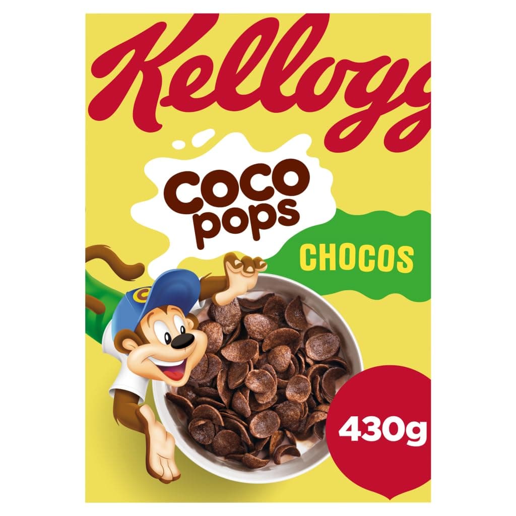 – Coco Pops Chocos Chocolate Breakfast Cereal 430g