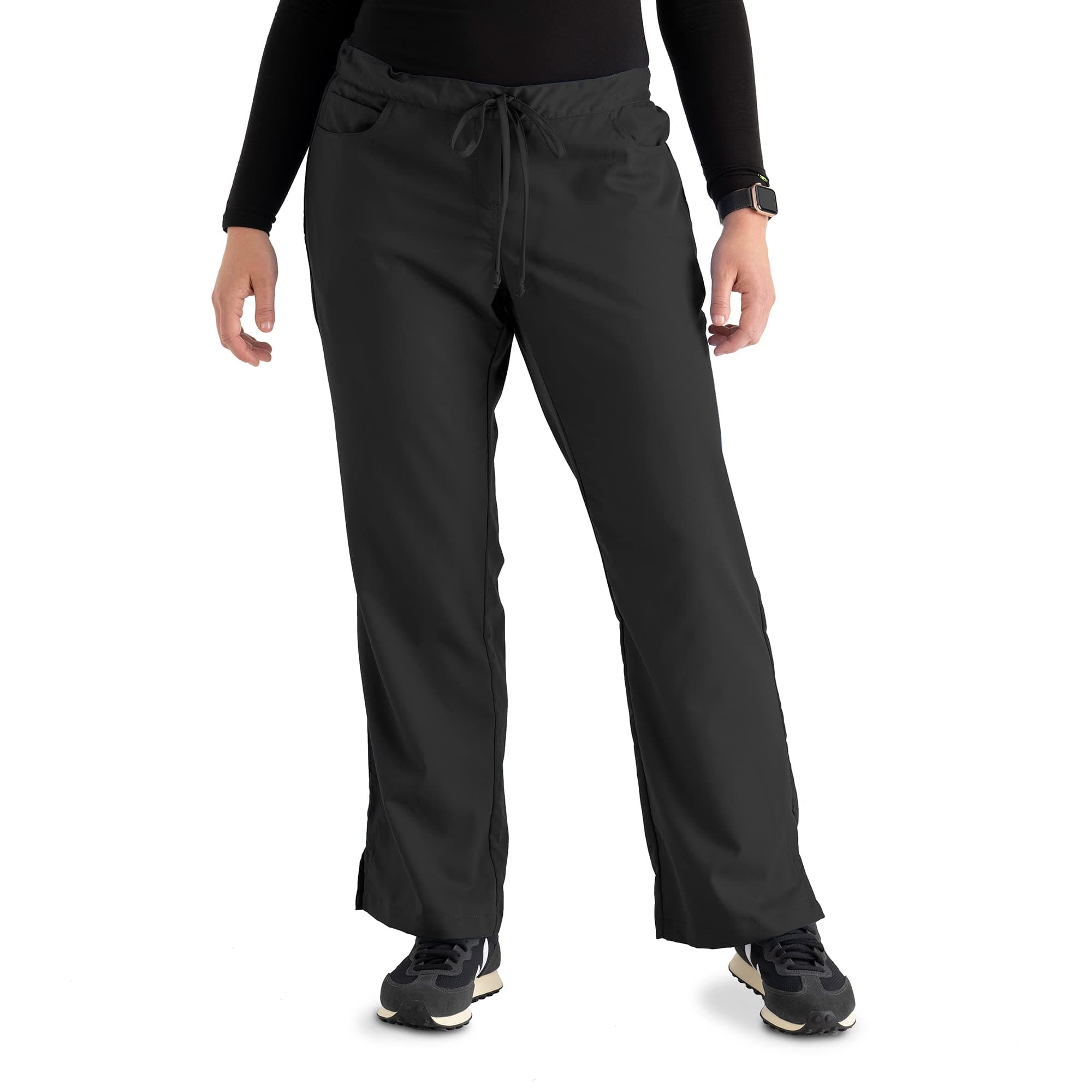 BARCOBarco Women's Junior-Fit Five-Pocket Drawstring Scrub Pant