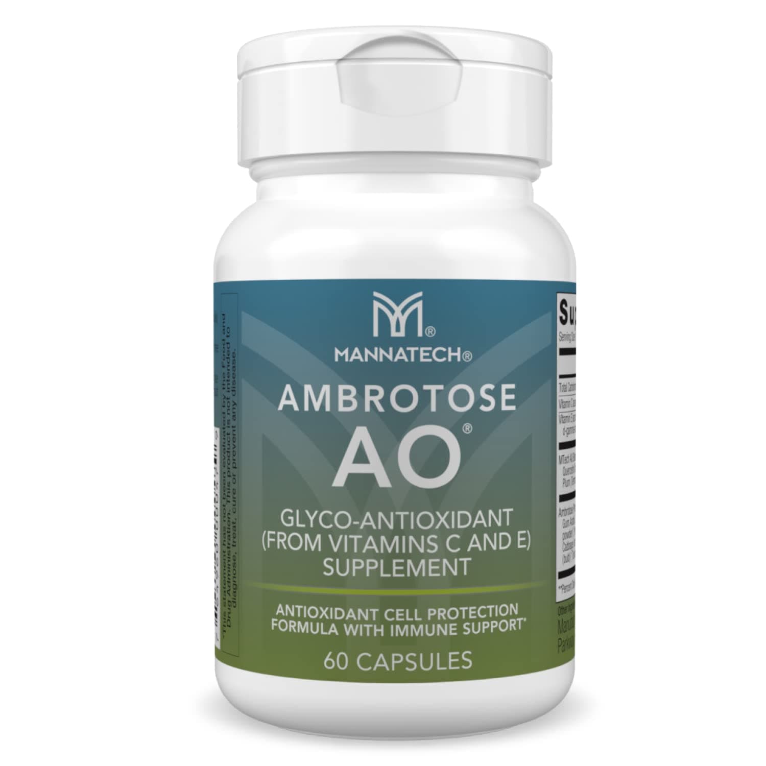 Mannatech マナテック　糖鎖栄養素　アンブロトース　AO　60カプセル　Ambrotose 【並行輸入】