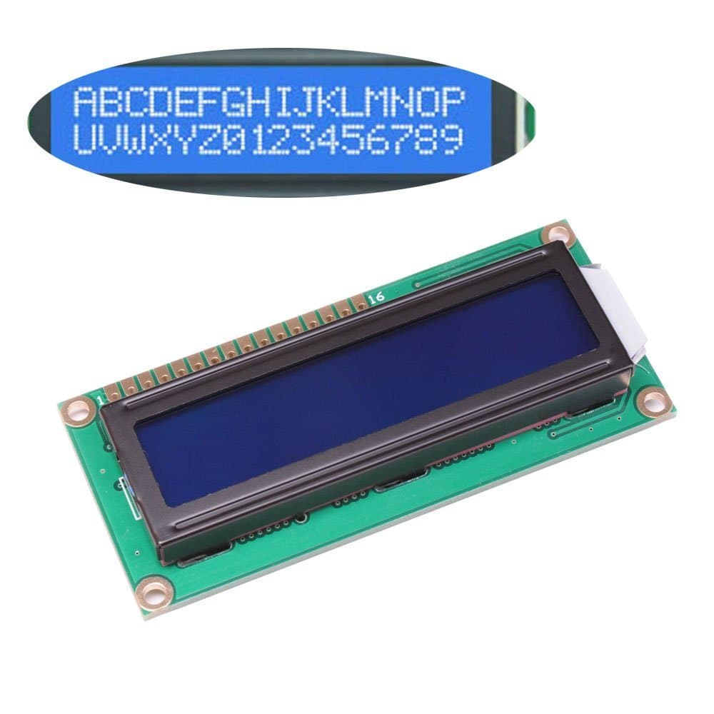 Solu ® 3.3v LCD Module for Arduino UNO R3 Mega2560 16 X 2, 1602 White on Blue