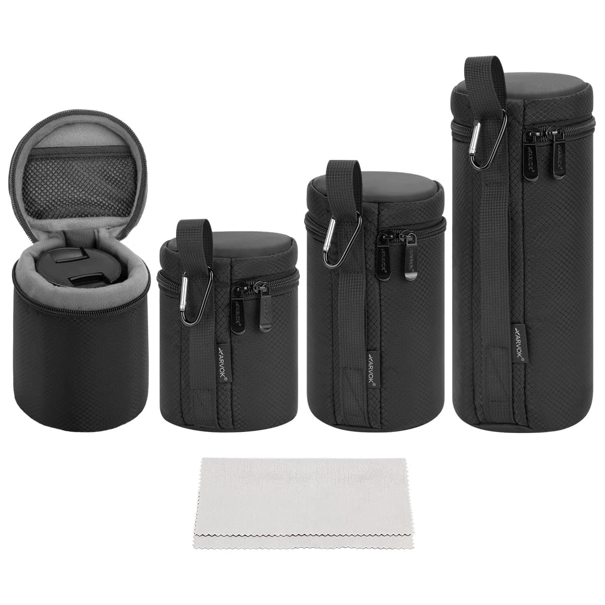 Camera Lens Pouch Set