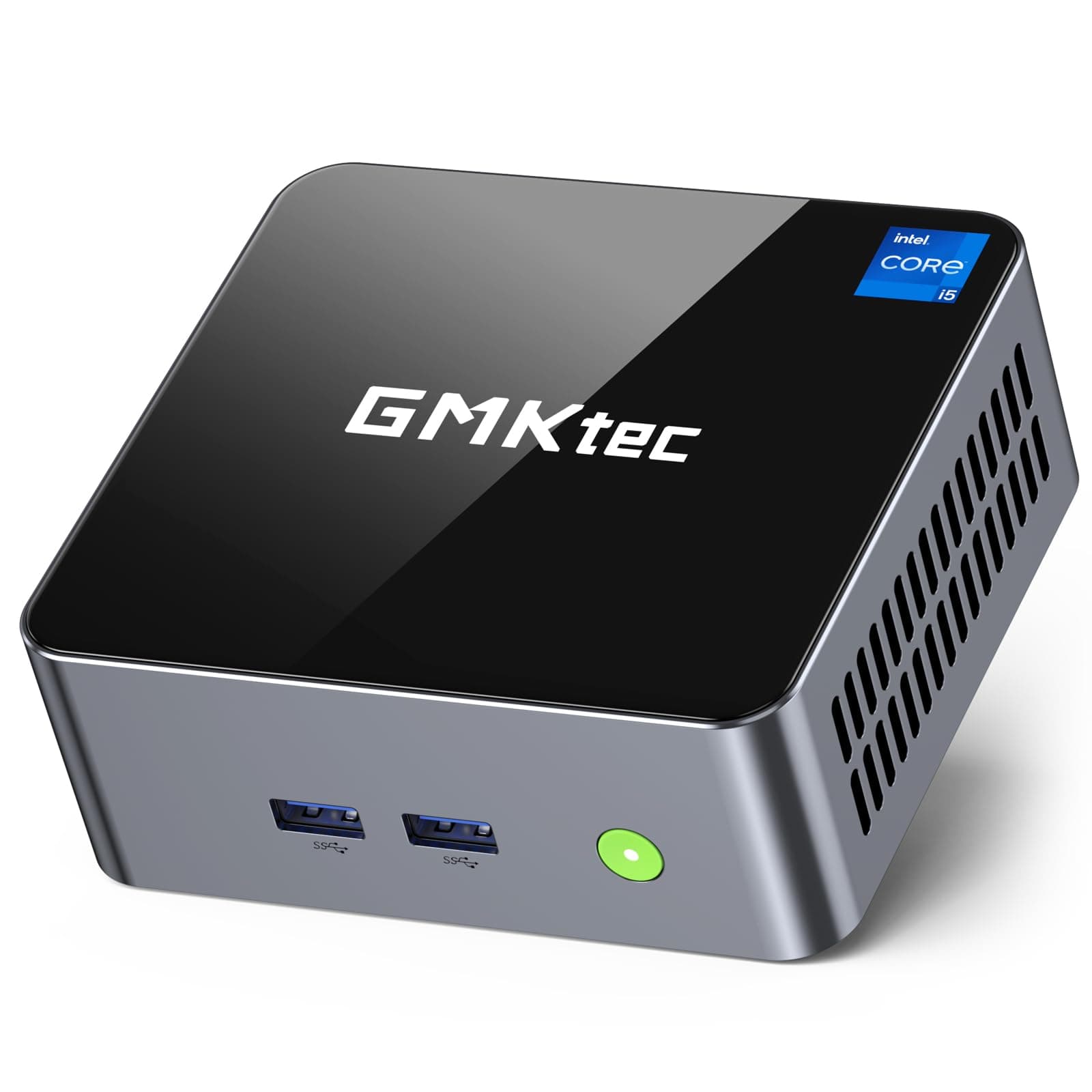 GMKtec M3 Ultra Mini PC with Intel Core i7 12700H (14C/20T 4.7 GHz), 16GB DDR4 RAM+512GB NVMe SSD, Mini Desktop Computer Iris XE Graphics, Triple 4K Display, WiFi 6, BT5.2, USB-C
