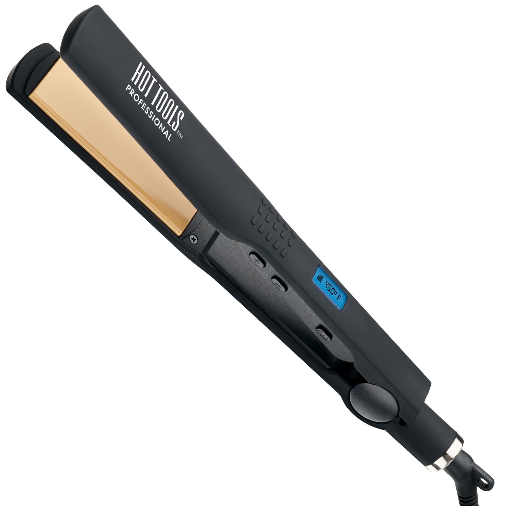 Pro Artist Nano Ceramic Flat iron | Wide Plate for Faster Styling (1-1/4 in)