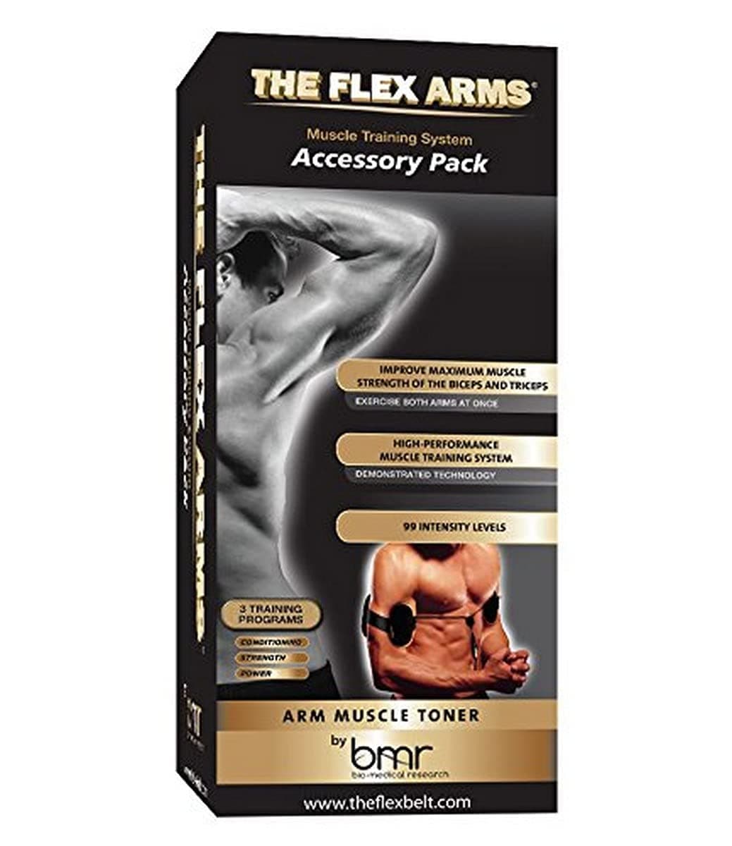 The Flex Belt THE FLEX ARMS Accessory Pack - Bicep and Tricep Muscle Toner (requires Controller - sold seperately)