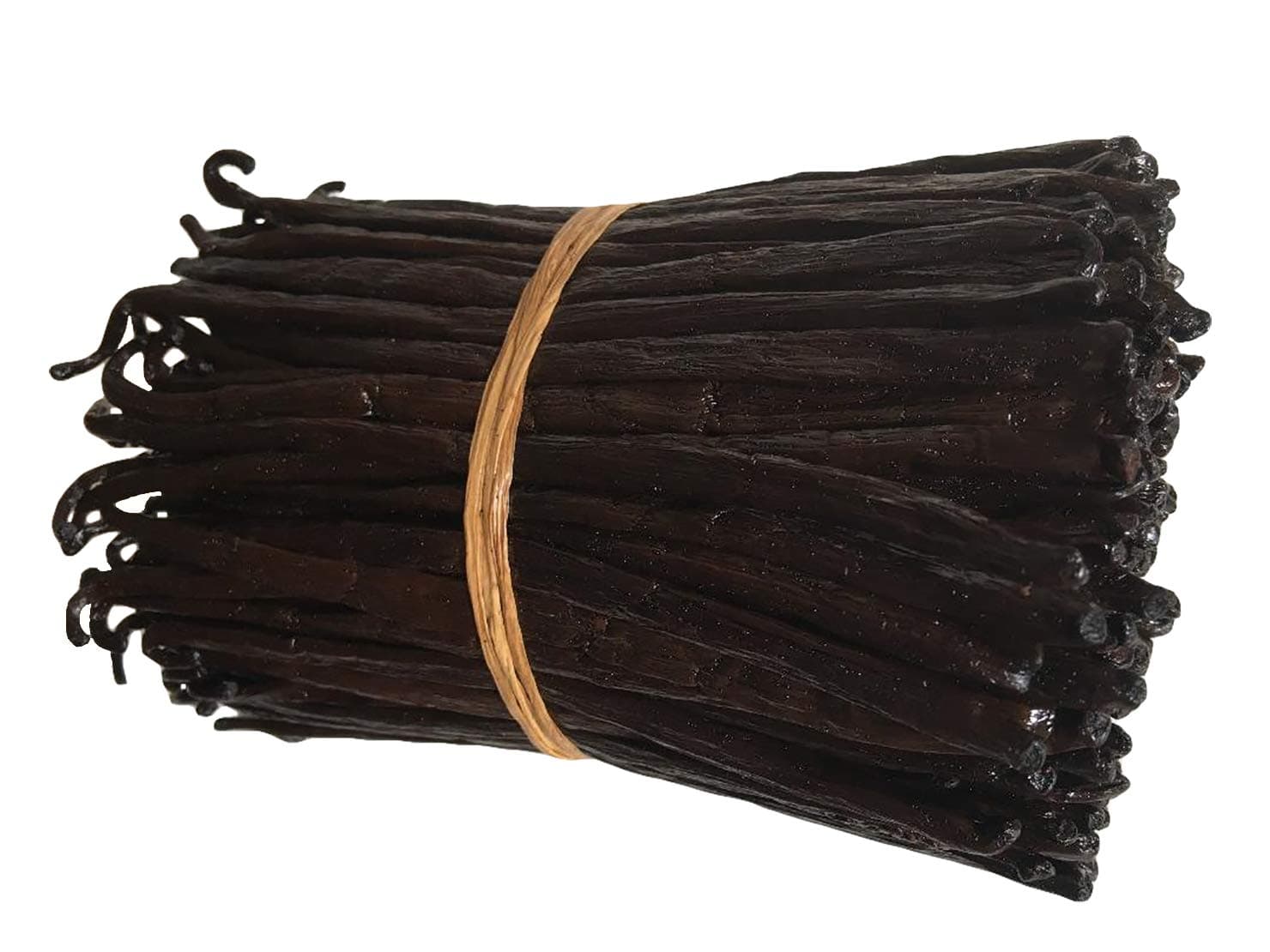 FITNCLEAN HERBS AND SPICES Madagascar Vanilla Beans Grade A Bourbon Fresh 6"-8" (1/2Lb) for Extract, Cooking Baking by VANILLA| 0.5 Pound (.5lb/8 oz) Bulk NON-GMO Whole Gourmet Natural Pods