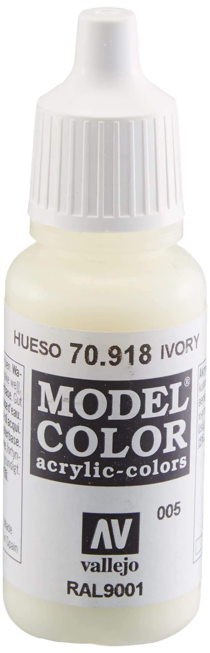 Vallejo Model Color 17 ml Acrylic Paint - Ivory