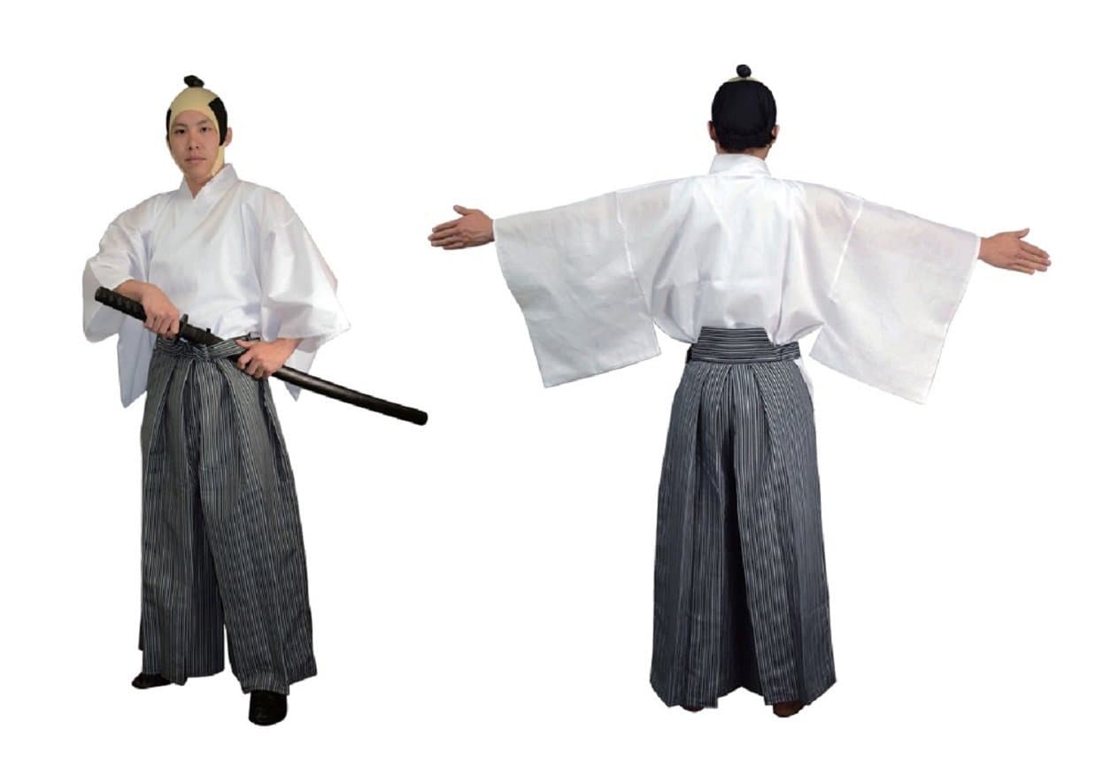 プレイアベニューSamurai Costume based on Legendary Samurai Outfit (Training Kimono & Hakama)