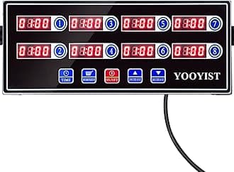 YOOYIST 8-Channel Commercial Kitchen Timer