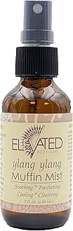 ELEVATED Muffin Mist – Organic Natural Feminine Spray| 5 Scents | Yoni Oil | Vegan | Herbal Infused Oil helps Soothe l Dryness, Itch, Soreness, Odor|Feminine Hygiene | Postpartum (Ylang Ylang)