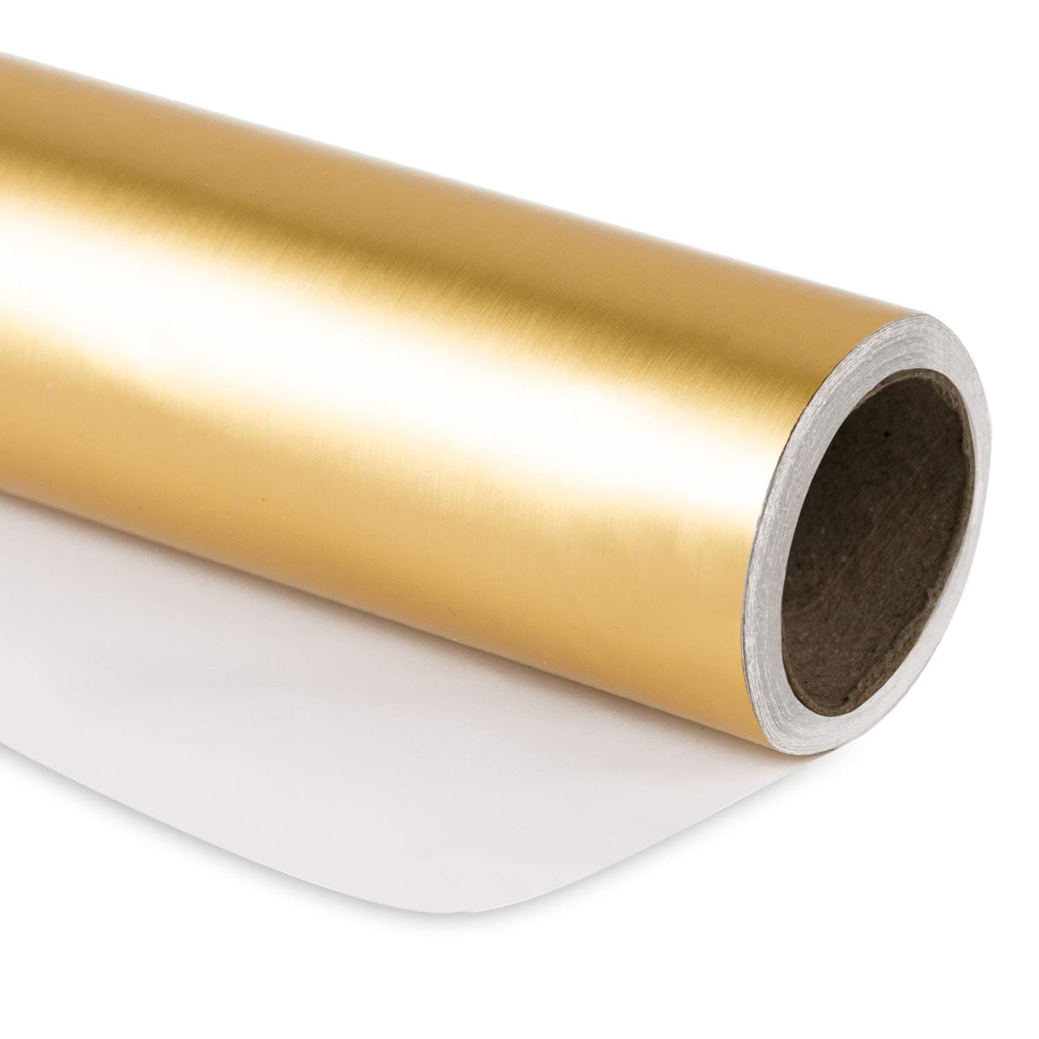 Gold Metallic Wrapping Paper - 81.5 Sq Ft - Solid Color Gift Wrap Paper Jumbo Rolls Perfect for Wedding,Birthday,Christmas,Baby Show, Anniversaries, Congratulation Congrats -30Inch X 32.8Feet