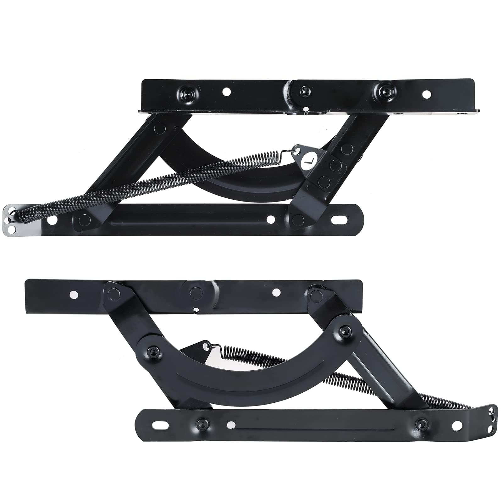 Sofa Couches Bed DIY Adjustable Spring Mechanism Futon Hinge Hardware Triple Click Hinge Hardware for Sleeper Sofa Bed Furniture