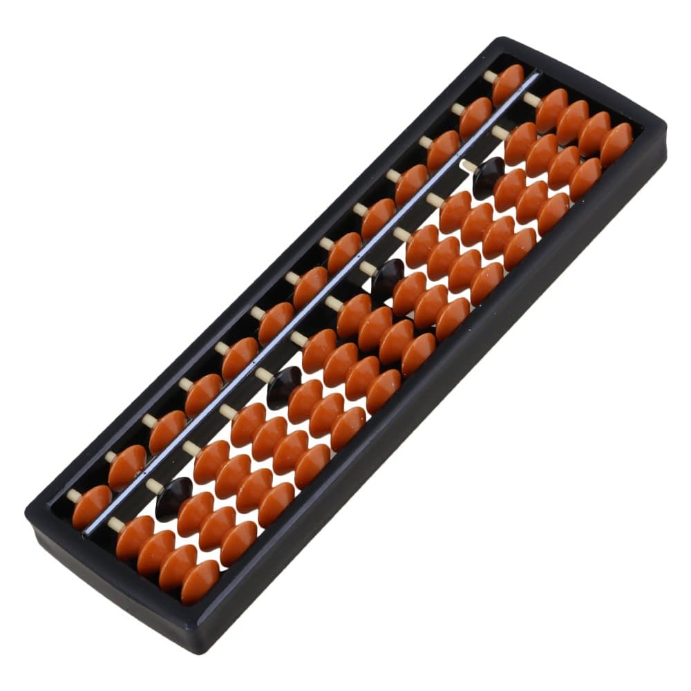 Generic Mini Plastic Japanese Office Useful 13 Column Abacus Soroban Calculating Tool