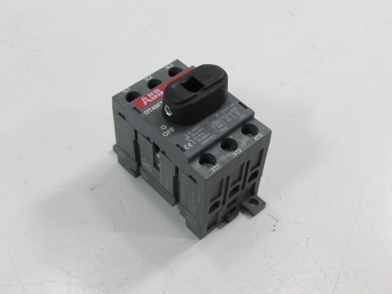 OT40F3 DISCONNECTOR Switch, 3, 750, 40A