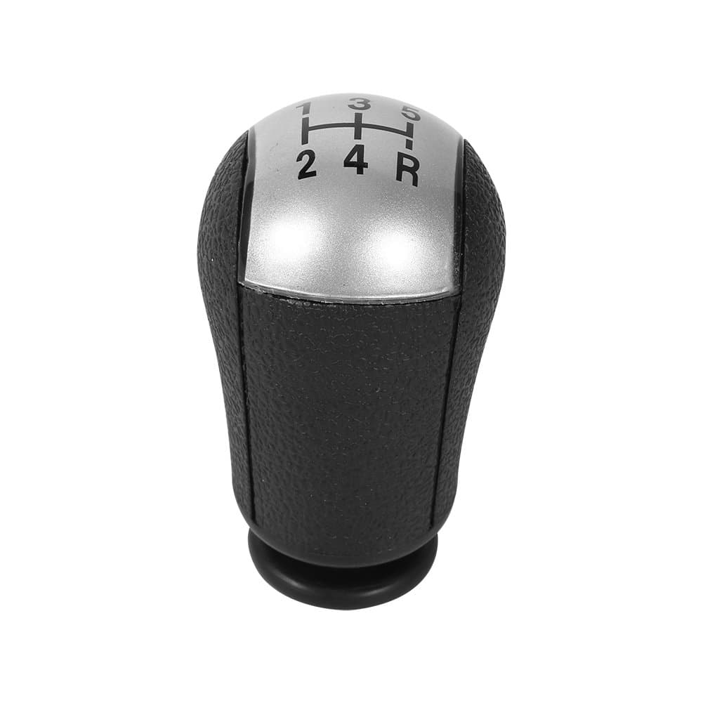 VGEBY Shift Knob, Car 5 Speed Shift Knob for Ford Focus Mondeo MK3 Mustang S-MAX Galaxy (Color : Gray)