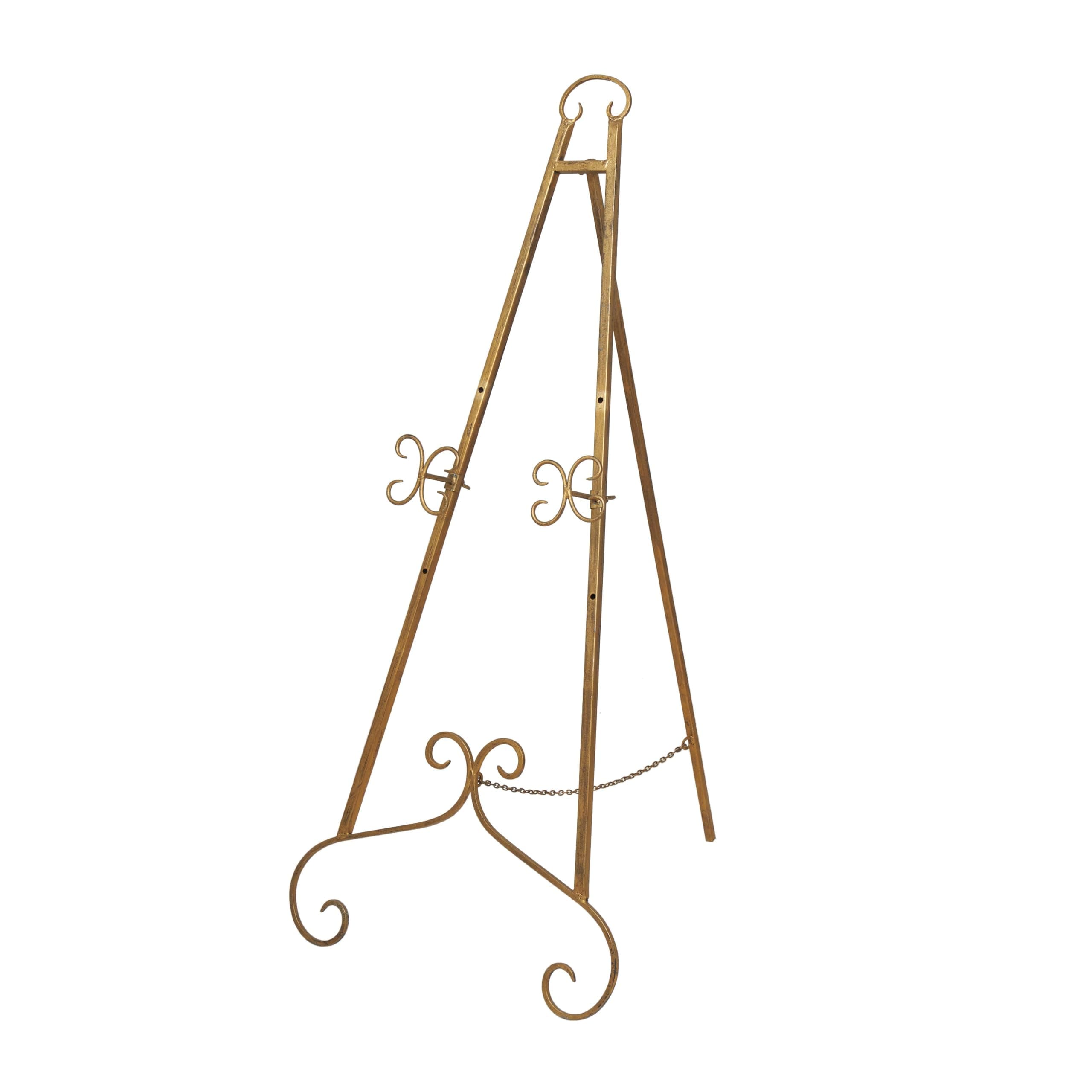 Traditional Gold Metal Easel