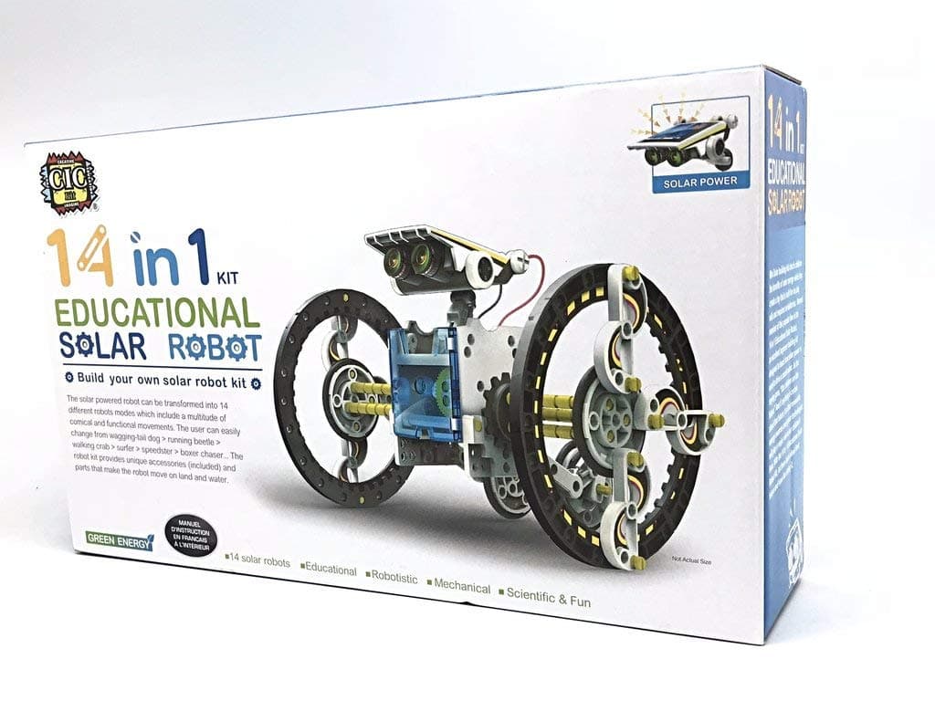14 in 1 Solar Robot kit Educational Solar Power Robot Canada