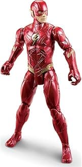 Justice League True-Moves The Flash 12" Figure GDT51, Multicolor